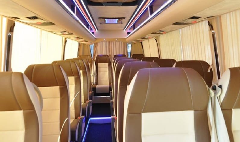 Czech Republic: Coach reservation in South Moravia in South Moravia and Znojmo